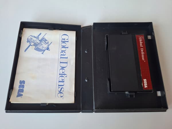 GLOBAL DEFENCE SEGA MASTER SYSTEM ENG