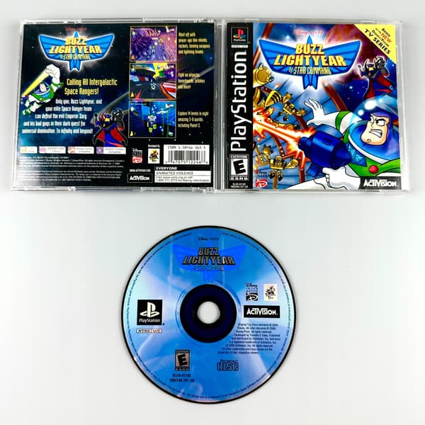 Buzz Lightyear of Star Command | PS1 | PSX | PLAYSTATION 1 | 3xA SET