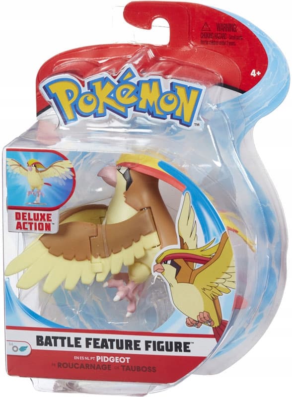 POKEMON Pidgeot Figurine with Move Attack Function