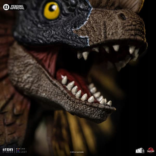 IRON STUDIOS JURASSIC PARK – DILOPHOSAURUS MINI-FIGURE