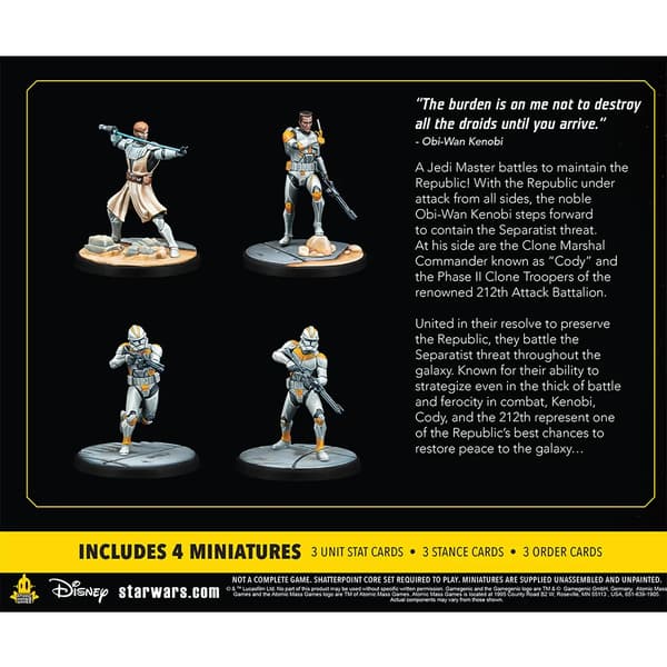 Star Wars Rebel-sett: Shatterpoint – Hello There Squad Pack