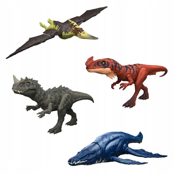 INTERACTIVE JURASSIC WORLD SURVIVAL PTERANODON DINOSAUR FIGURINE, 30 CM