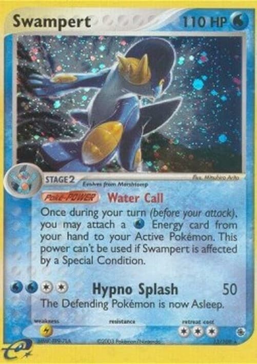 Pokemon TCG Swampert