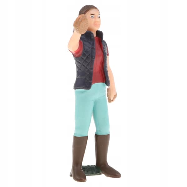 3-inch PVC farm worker model – Figure, Toy, Diorama, Accessory, Ranch display base