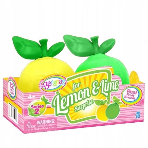 SCENTED LEMON BANANAS – SURPRISE 2-pack – ASSORTED COLOURS – SET OF 2