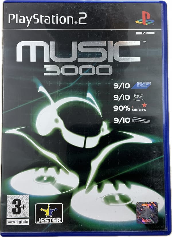MUSIC 3000 CD, in excellent condition, complete set, PREMIERA PS2