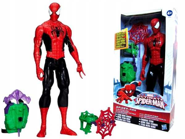Hasbro Spider-Man figure with Deluxe accessories, 30cm