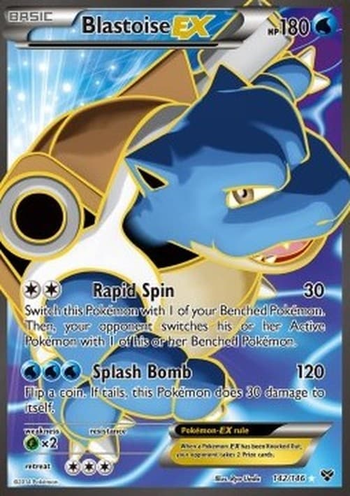 Pokemon Blastoise EX