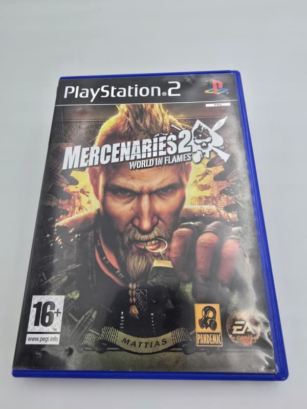 PLAYSTATION 2 MERCENARIES 2: WORLD IN FLAMES