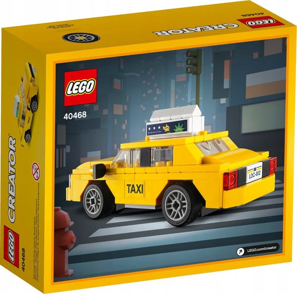 LEGO 40468 Creator Yellow Taxi brick set – NEW