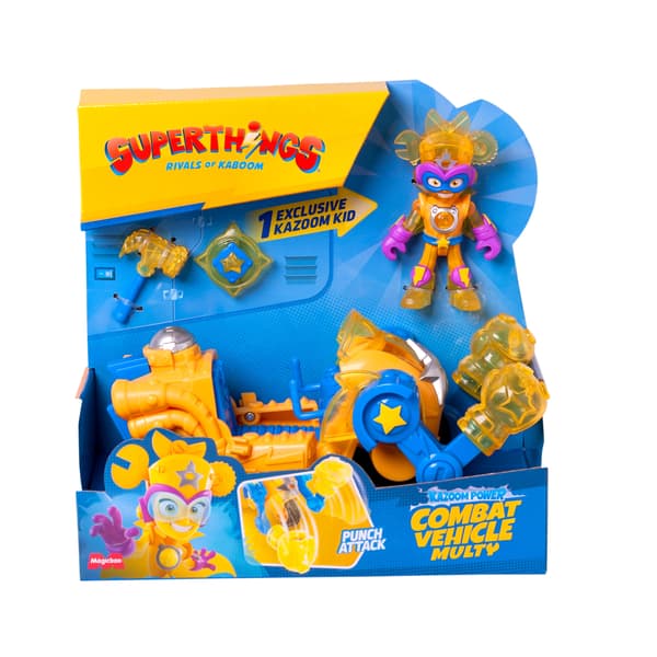 SuperThings Kazoom Power Combat Vehicle Multy Magicbox Toy