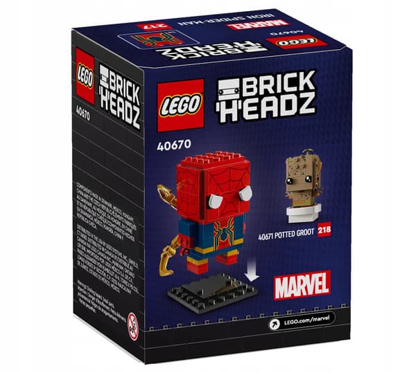 LEGO BrickHeadz Marvel Super Heroes 40670 Iron Spider-Man