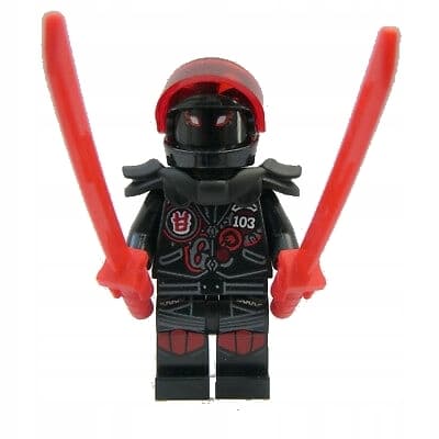 Lego minifigure @@@ MR. E njo385 + SWORDS @@@ Mr E from set 70639