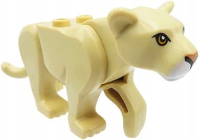 LEGO lion / lioness – beige