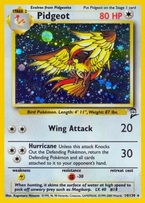 Pokemon TCG Pidgeot