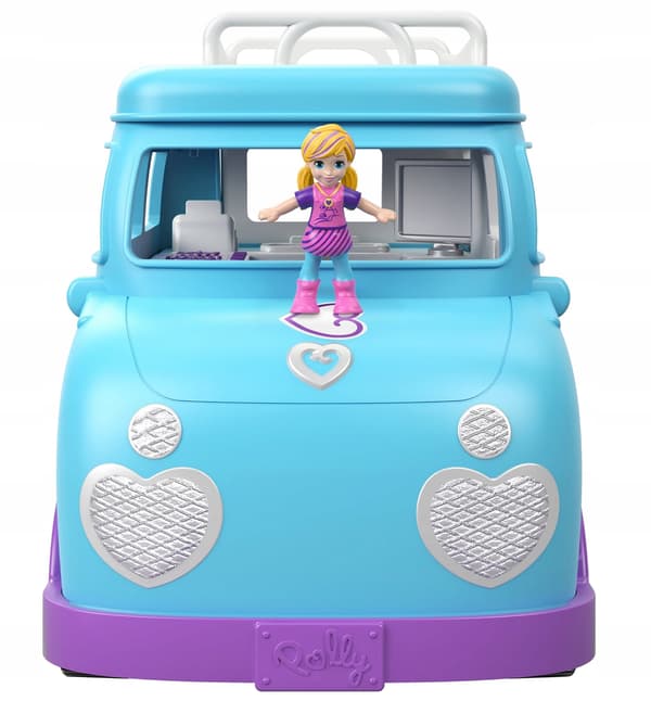 Polly Pocket Figures – Camping Campervan