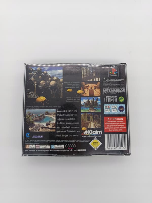 RIVEN: THE SEQUEL TO MYST – PlayStation (PSX) boxed version