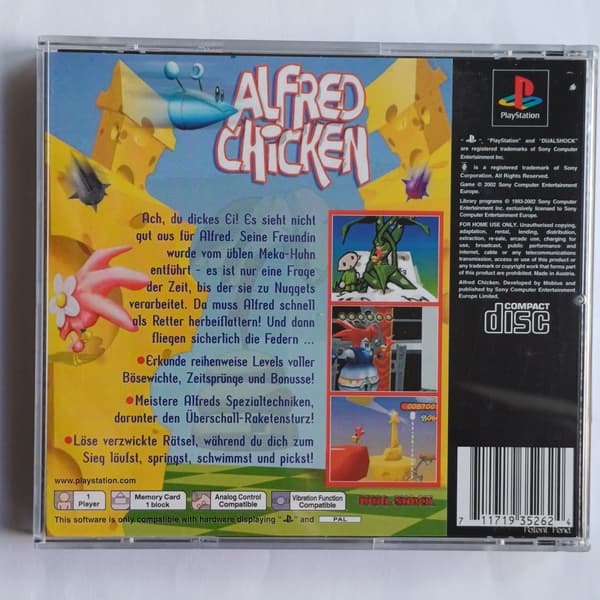 Alfred Chicken, PlayStation, PS1