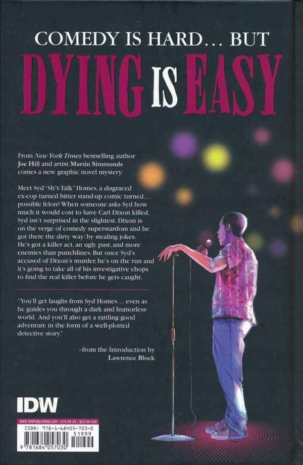 Dying is Easy Hill Joe, Simmonds Martin
