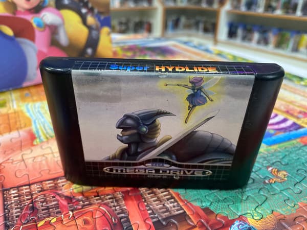 The Super Hydlide game for the Sega Megadrive