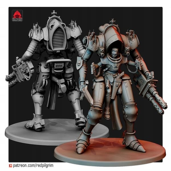 Silent Sentinels Red Pilgrim Miniatures