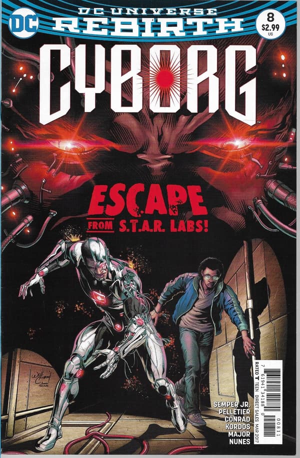 DC Cyborg Comic 1–8/2016 (in English)