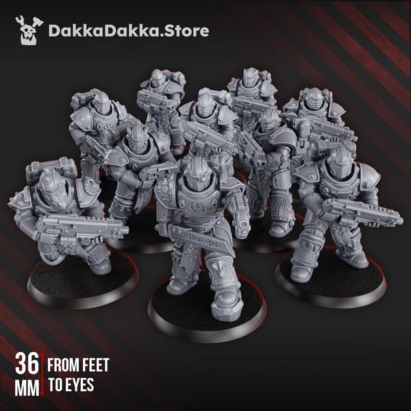 Ignisaurus Clan Warriors Tactical Squad x5 DakkaDa