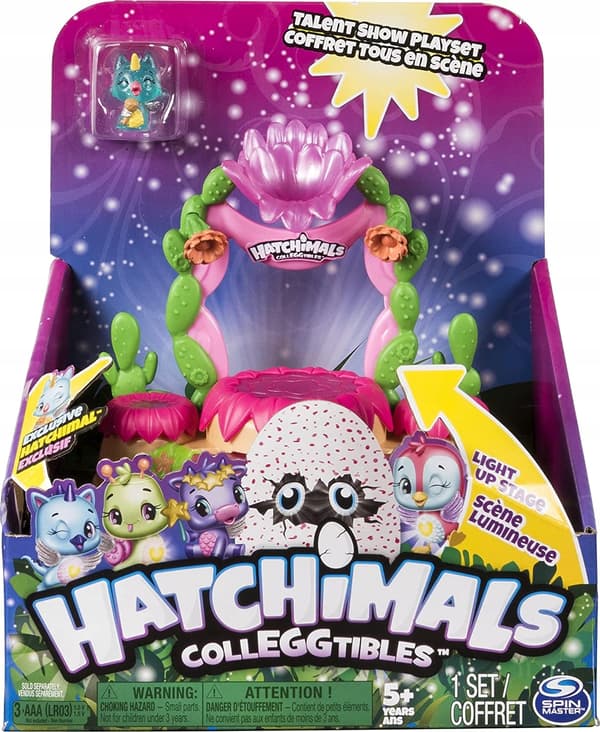 Hatchimals 6044155 Glittering Sands SPIN MASTER LIGHT AND SOUND
