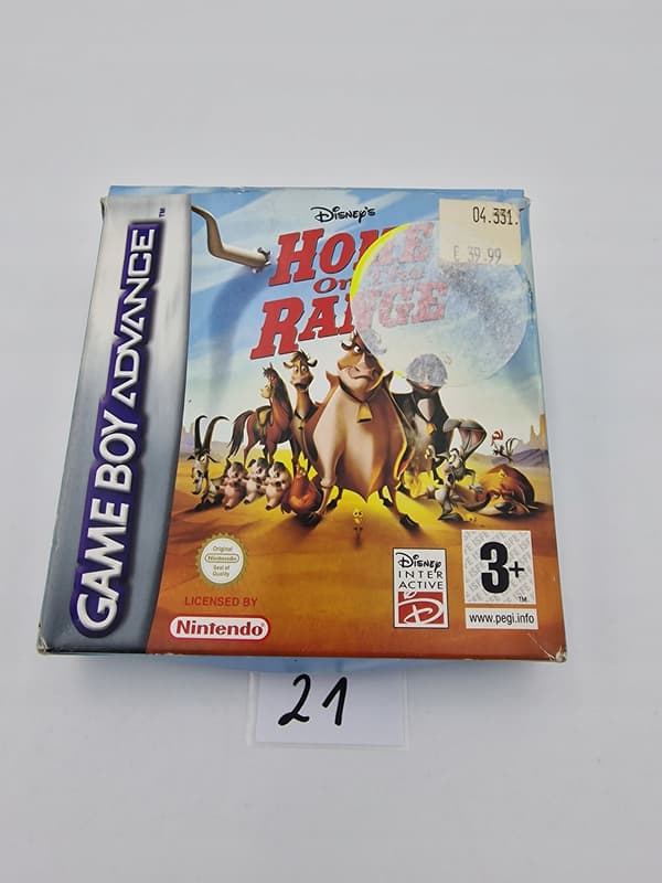 GAME BOY ADVANCE HOME ON THE RANGE ORIGINAL
