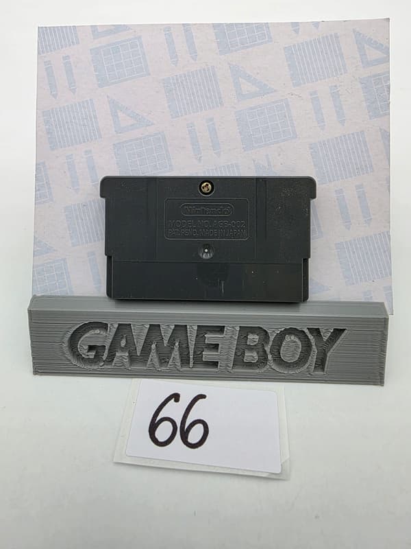 GAME BOY ADVANCE WORMS BLAST ORIGINAL CARDBOARD BOX