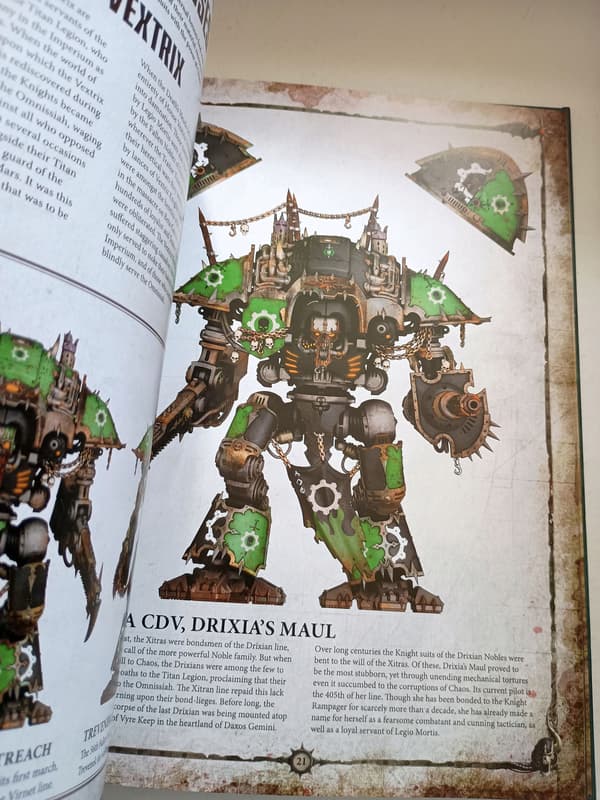 Codex Chaos Knights nr. 8 – 8. utgave