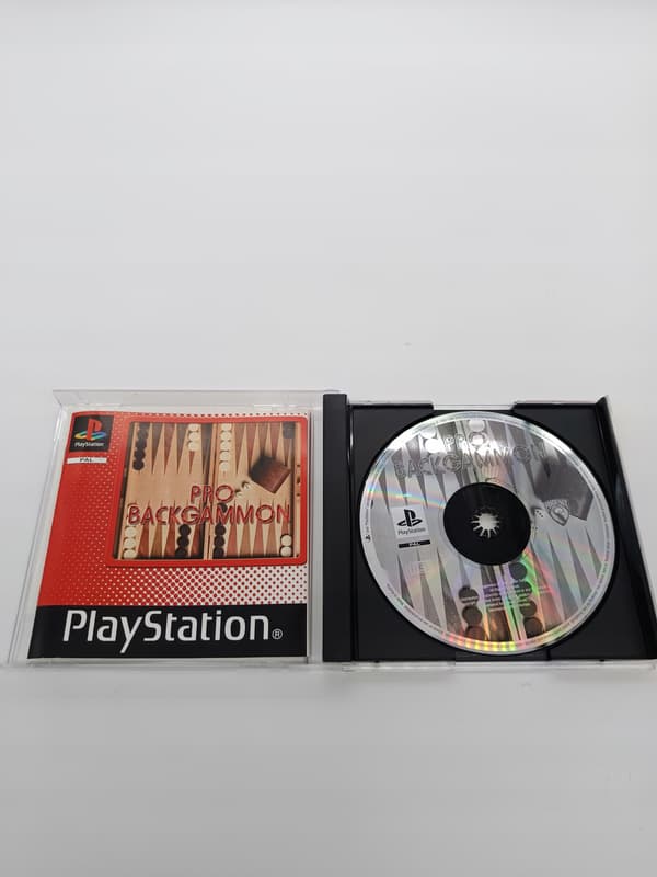 Sony PlayStation (PSX) PRO BACKGAMMON game – NEW REPLACEMENT BOX