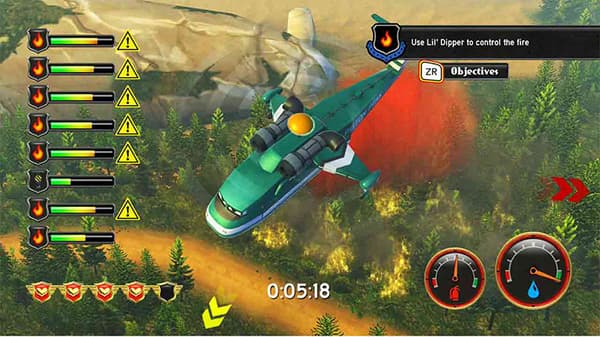 WII DISNEY PLANES FIRE & RESCUE / ARCADE