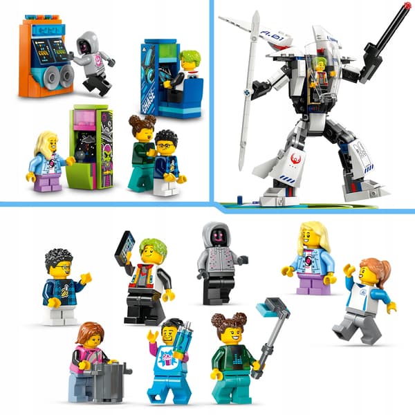 LEGO 60421 CITY – ROBOT WORLD WITH A ROLLERCOASTER