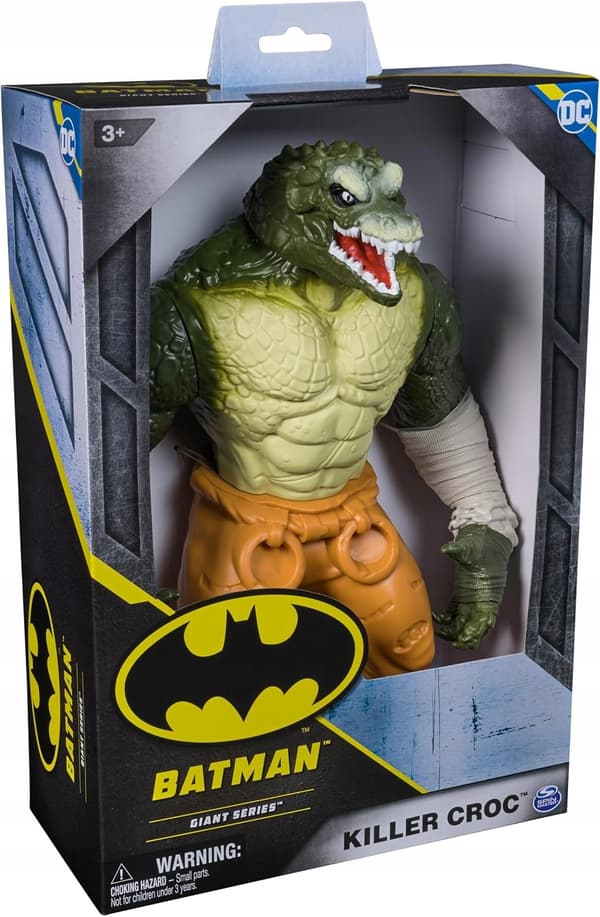 Spin Master Killer Croc figurine, 12 Giants, sound, plastic