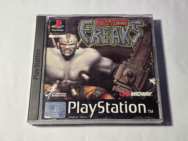 BIOFREAKS PS1 GAME