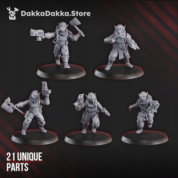 Gorggrot Tactic Squad (build kit) x32 DakkaDakkaSt