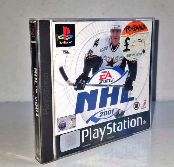 NHL 2001 PSX 3XA game