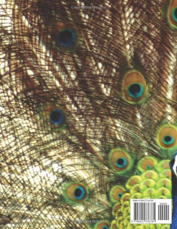 Colouring books: Peacock