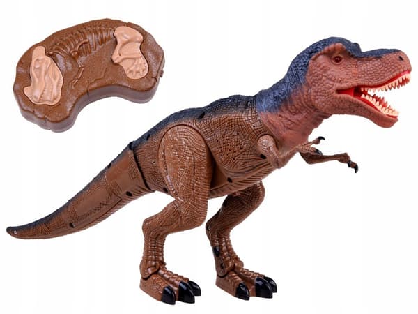 REMOTE-CONTROLLED T-REX DINOSAUR WITH LIGHTS AND ROAR XL
