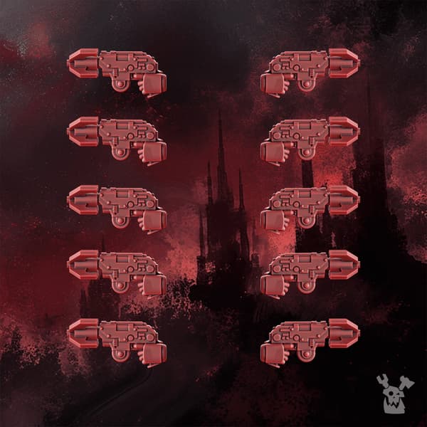 Crimson Wings Recon Squad Grappling Hooks Set (x10)