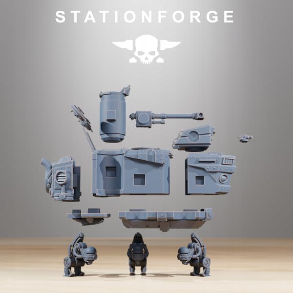Scavenger Heavy Tank – Station Forge – 3D-utskrift