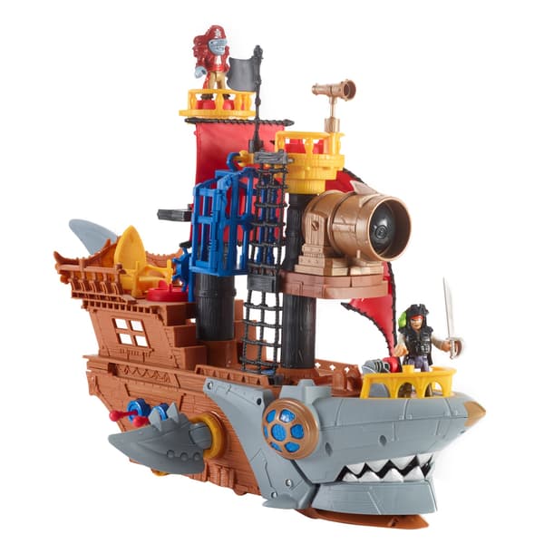 FISHER-PRICE Imaginext Shark Bite Pirate Ship Set