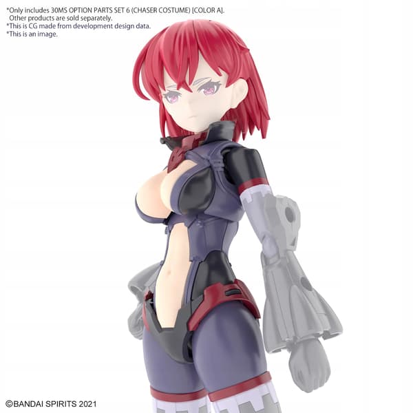 30MS Option Parts Set 6 Chaser Costume Colour A Model Kit