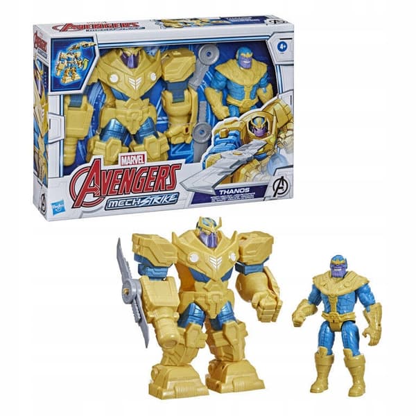 AVENGERS MECH STRIKE INFINITY THANOS ROBOT FIGURE
