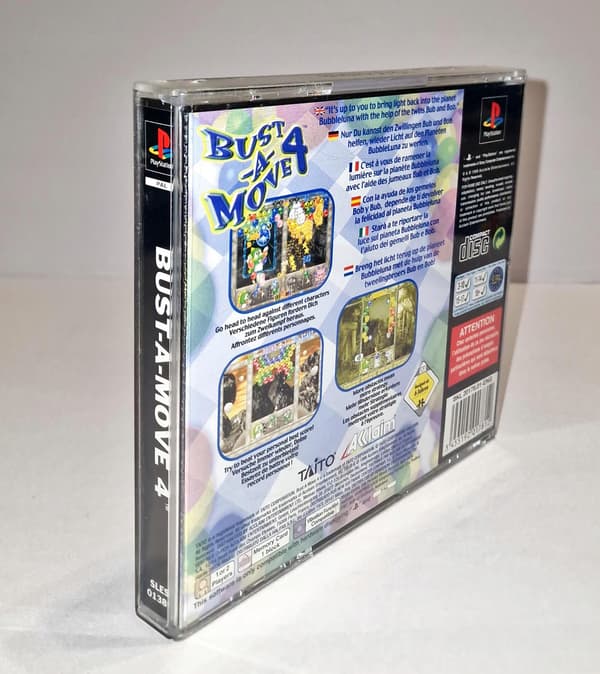BUST-A-MOVE 4 PSX 3XA game