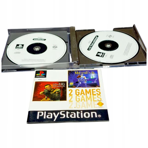 Medievil & C-12 for PlayStation (PSX, PS1)