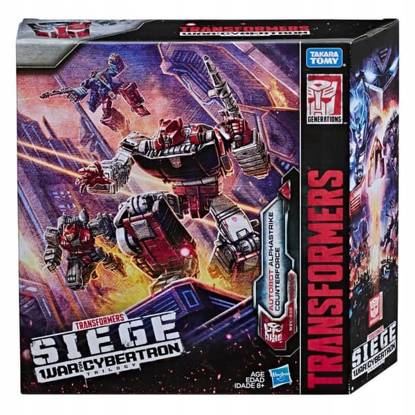 Transformers War for Cybertron: Alphastrike Counterforce figure