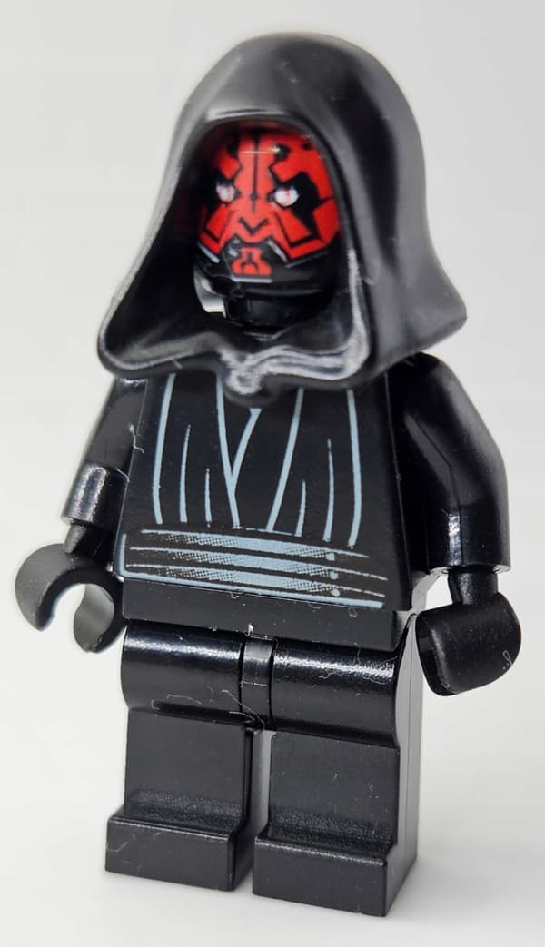 Lego Star Wars minifigure sw0003 Darth Maul DEFECT /