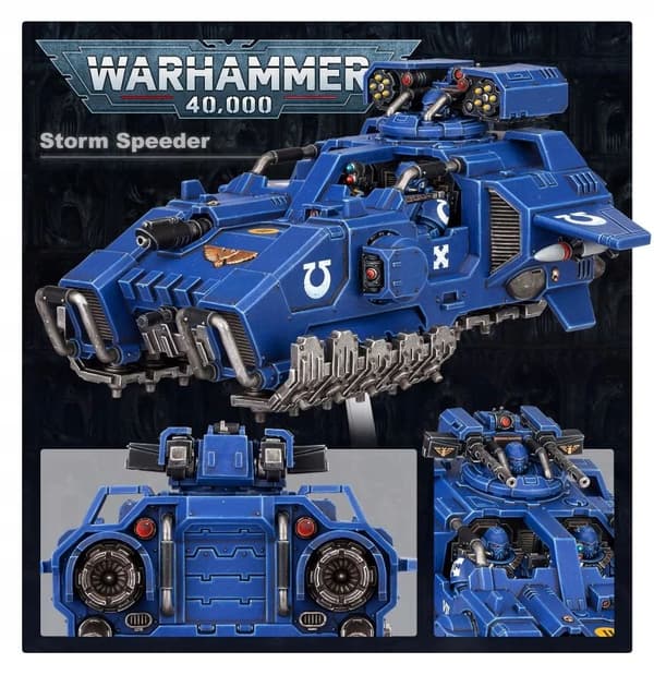 Warhammer 40 000 SPACE MARINES STORM SPEEDER Games Workshop